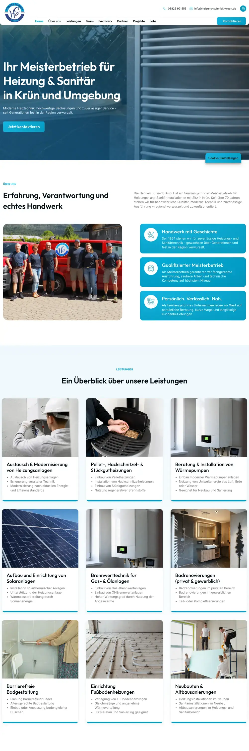 Hannes Schmidt GmbH — die ganze Seite